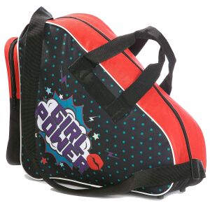 SHERWOOD Schlittschuh Tasche Girlpower Schwarz