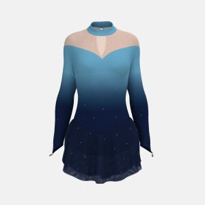 SAGESTER Kürkleid Mod. 2000 - [SCHWARZ/BLAU]