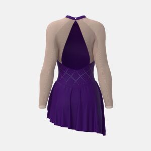 SAGESTER Kürkleid Mod. 2025 - [LILA]